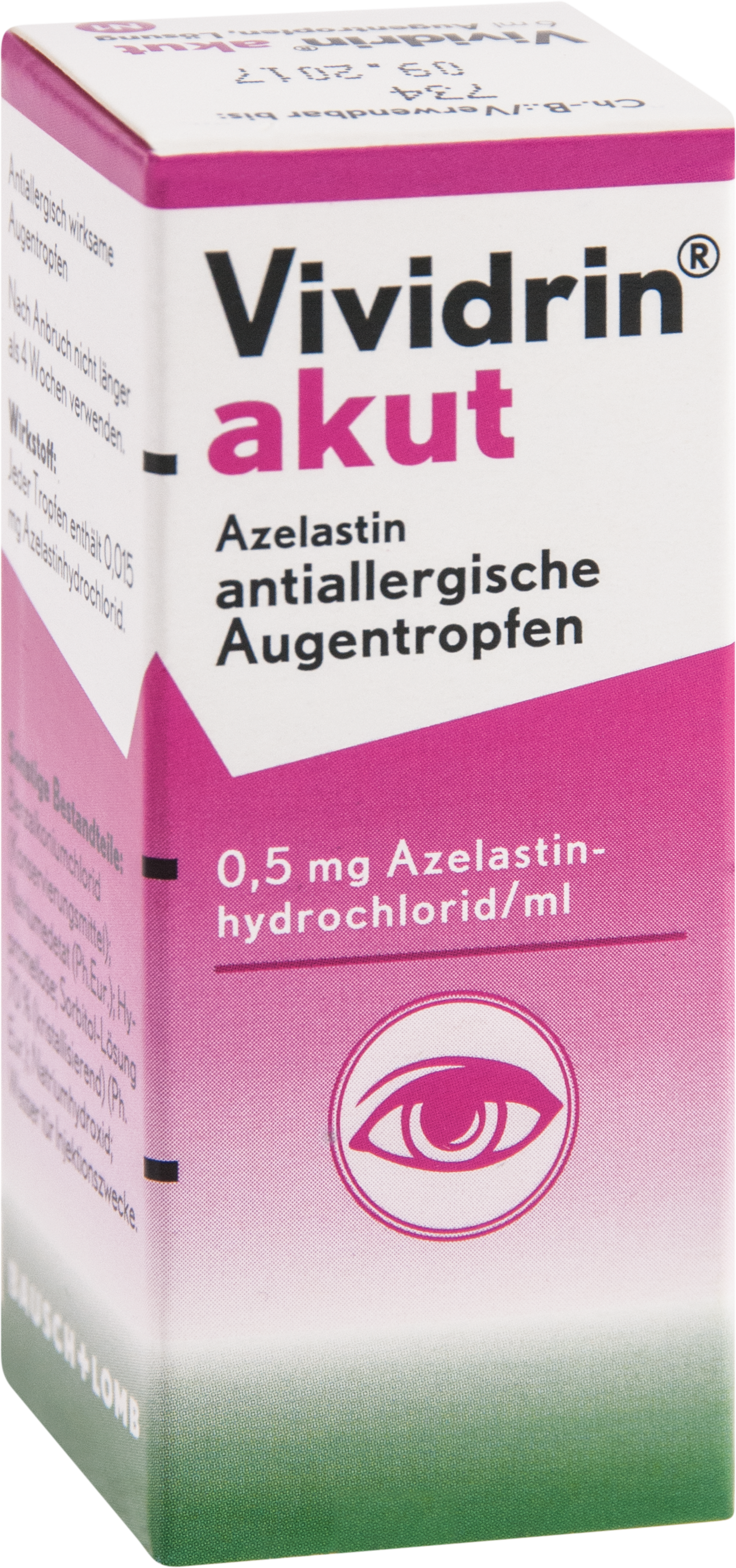 Vividrin akut Azelastin antiallergische Augentropf